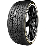 Vogue P245/40R18 White and Gold