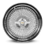 15x7 100 Cali Spoke Straight Standard Chrome