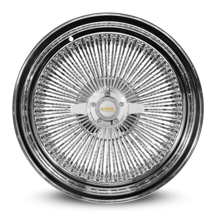 15x7 100 Cali Spoke Straight Standard Chrome