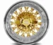 13x7 60 Spoke Triple Cross Lace Reverse Chrome Wheels