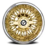 14x7 72 Cross Lace Reverse Gold Center