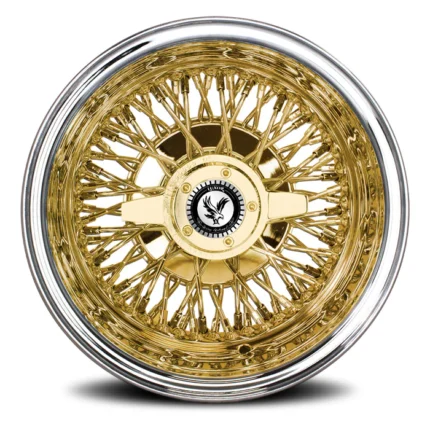 14x7 72 Cross Lace Reverse Gold Center