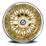 14x7 72 Cross Lace Reverse Gold Center