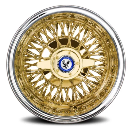 14x7 72 Cross Lace Reverse Gold Center