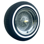 New 15×7” Chrome 100 Spoke Wire Wheels