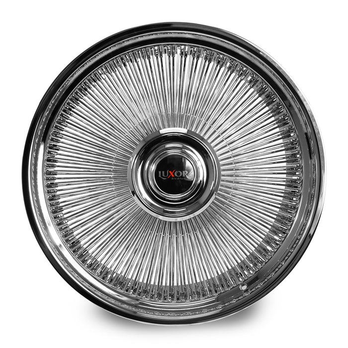 FORGEDALLOY180SPOKEBOLTONWITHFLOATING-STANDARD-01 24" 180 Straight Lace Forged Alloy Wheel All Chrome with Floating Luxor Caps