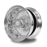 14x7 100 Cali Spoke Straight Reverse Chrome