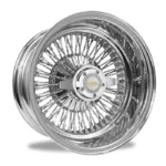 14x7 72 Cali Spoke Straight Reverse Chrome