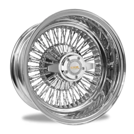14x7 72 Cali Spoke Straight Reverse Chrome
