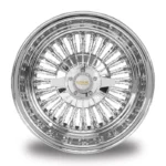 14x7 72 Cali Spoke Straight Reverse Chrome