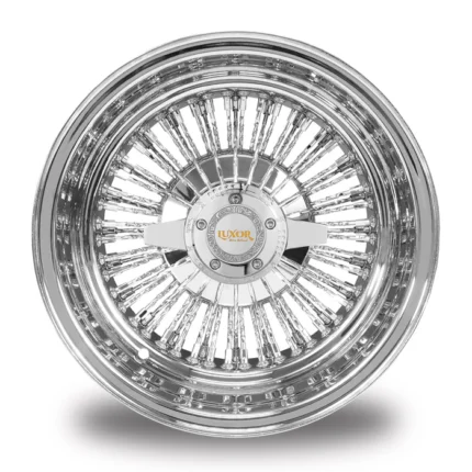 14x7 72 Cali Spoke Straight Reverse Chrome
